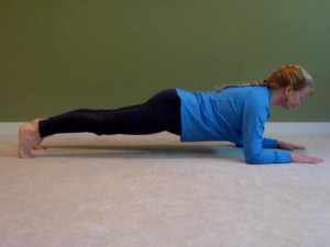 Forearm plank for book better