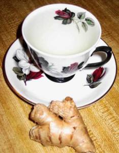 ginger and tea