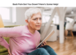 Age Related Back Pain Relief